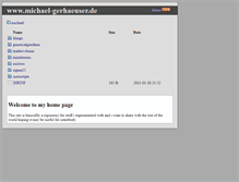 Tablet Screenshot of michael-gerhaeuser.de